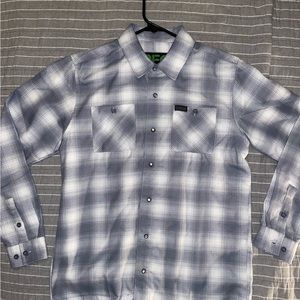 Dixxon Flannel The Summit Youth M Never worn
Gray and White